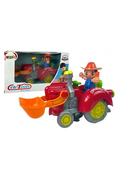 REBELS Interactive Excavator Tractor with Batteries, Music and Light