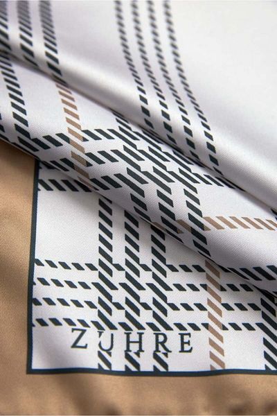 Zühre Polyester/Twill Scarf V27 0080