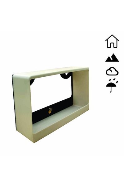 OEM Hrănitoare pentru păsări pentru fereastră, ușor de montat cu ventuze, albă, 150x160 cm