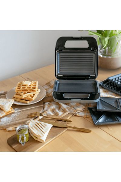 Steba Germany Sandwich maker 3in1, Steba Germany, SG65, 750 W, inox