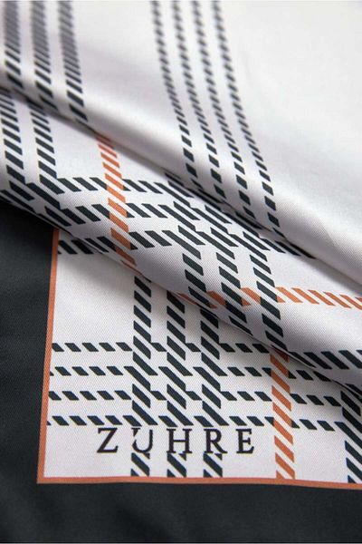 Zühre Polyester/Twill Scarf V28 0080