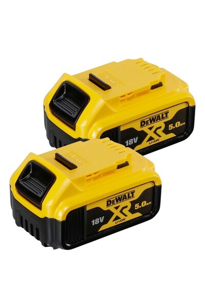 Dewalt Set de 2 baterii DCB184P2 XR, 18V, 5.0Ah