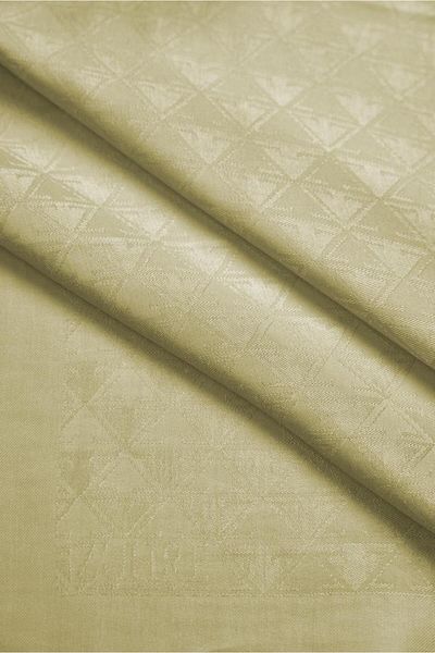 Zühre Oil Green Z Monogram Dream Scarf 0085