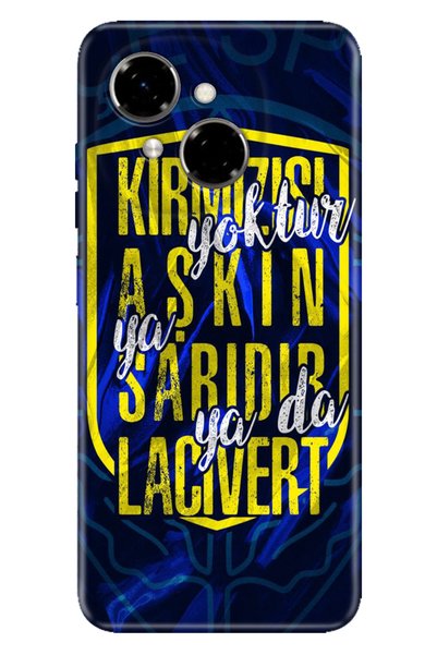 TECNO Spark Go 1 2025 6.67" Case Art Silicone Printed Tpu Color of Love Yello...