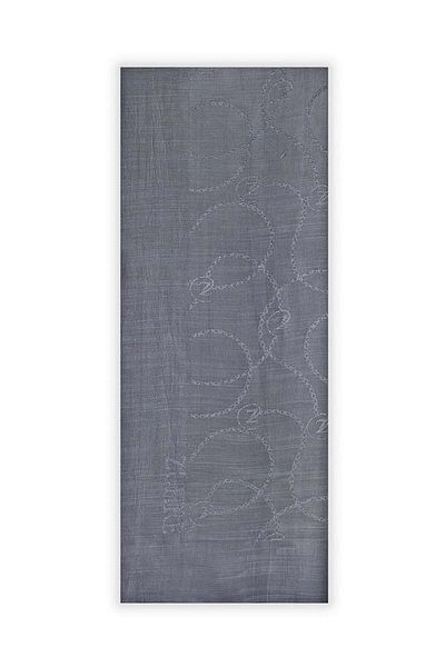 Zühre Gray Flamed Shawl 0016