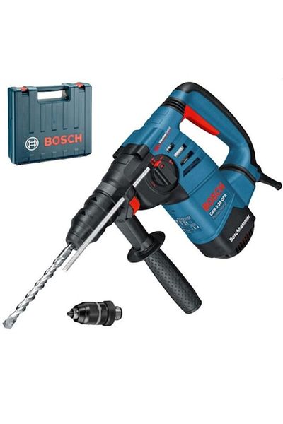 Bosch Hammer Drill, Bosch, SDS+, GBH 3-28 DFR, 800W, Blue/Black