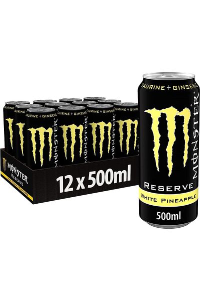 Monster Energy Reserve White Pineapple 12 X 500ml Pmp 1