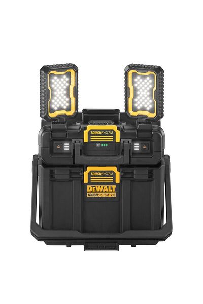 Dewalt - Cutie de depozitare TOUGHSYSTEM 2.0 și proiector 2 în 1 Li-Ion de 18V, fără baterii și încărcător