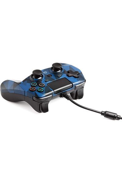 SNAKEBYTE GAMEPAD 4S - blue camo - Controller for PlayStation 4 / PS4 Slim / Pro / PS3