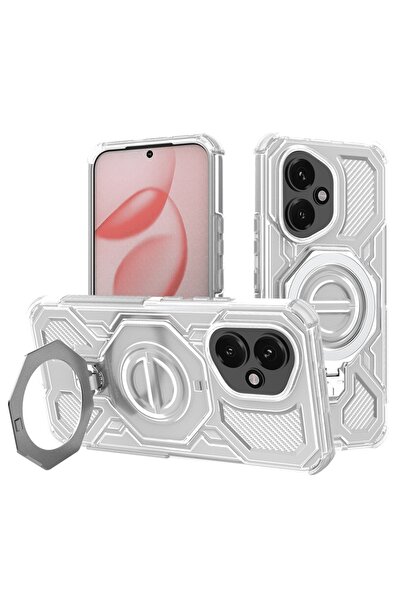 SKYDDAR INNOVATION Case for Honor 400, Antisoc, Carbon Shield PRO, Magsafe, sticker set, White