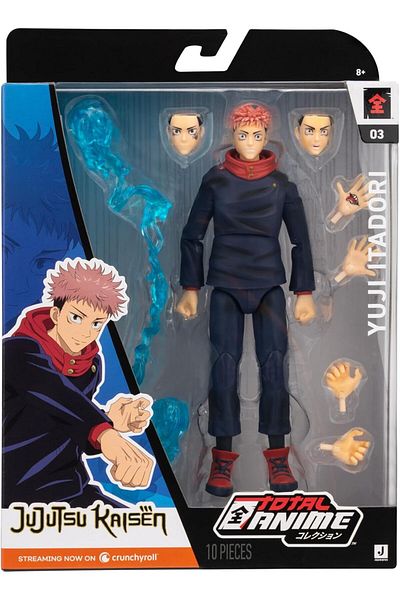 NECO TOYS Jujutsu Kaisen Yuji Itadori 16cm Action Figure |   Total Anime Collection |   Extra Piece Joints O