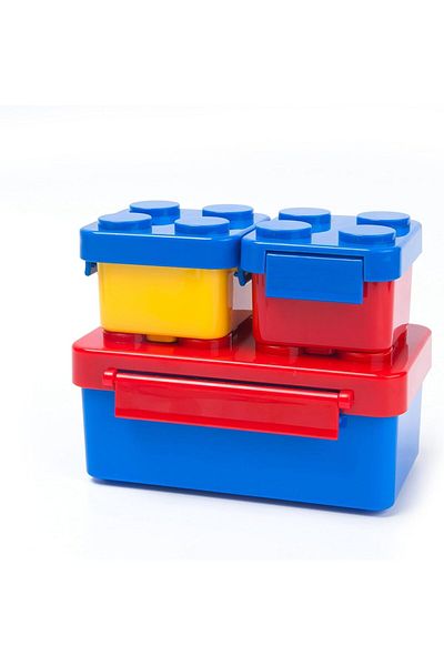 Twisoo Stackable Bento Lunch Box for Kids - 1080ml, Dishwasher & Freezer Safe, BPA-Free Lunch Contai