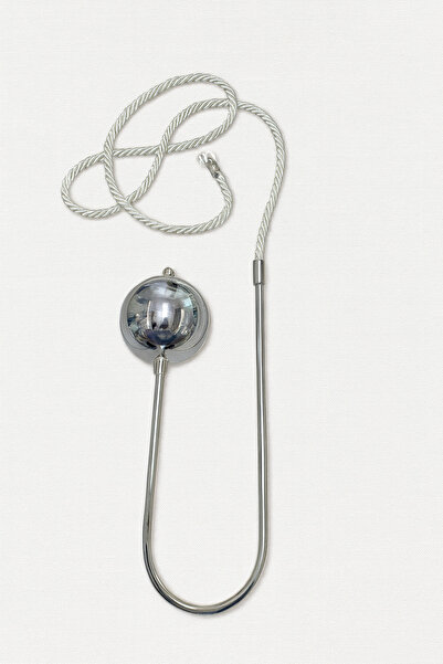 Emsal Modern metal toplu fon perde kolbağı tavandan asma 1 adet