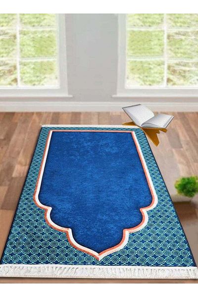 STATUS CONTRACT Janwaz Multipurpose Prayer Mat With Anti Slip Backing 120x76 Cms