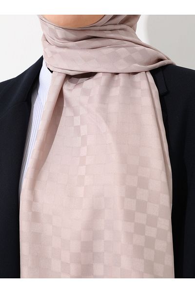 Tuva Diamond - Small Checkerboard Pattern Shawl - Kumtasi -