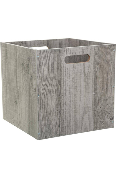 5FiveSmart Cutie depozitare 5Five din lemn MDF, pentru raft, 30x30x30 cm, gri