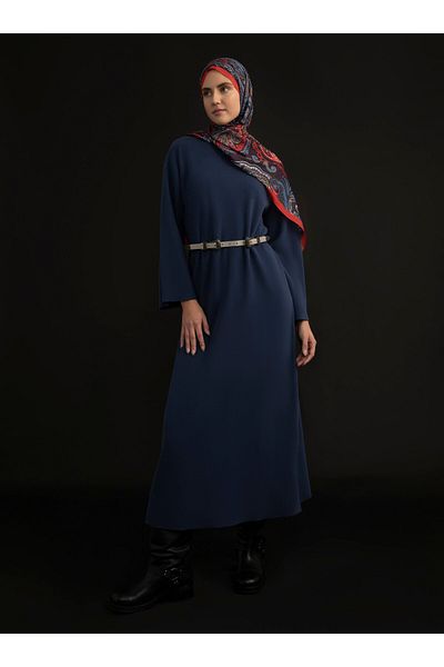 Tuva Ethnic Patterned Soft Shawl - Multicolored -