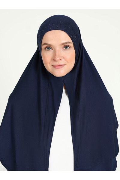 Ecardin Ready Turban - Navy Blue -