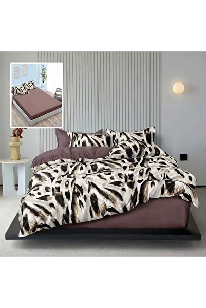 Pucioasa Λεπτά κλινοσκεπάσματα με ελαστικό animal print