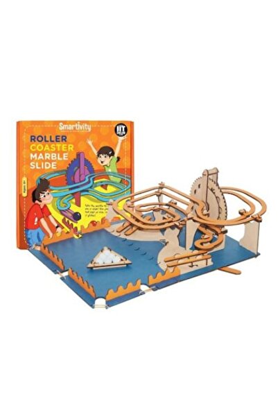 Smartivity Montagne russe Circuit, cu bile de marmură, multicolore