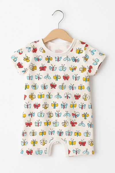 For My Baby Baby Girl Short Jumpsuit