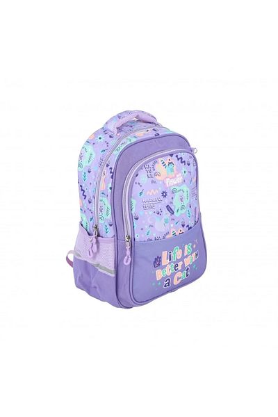 Stylish 3-Piece School Backpack Set - 15.5 Inch