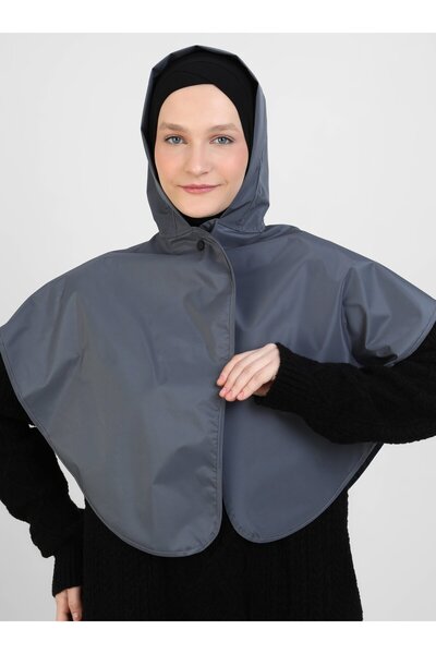 Ecardin Raincoat with Clips - Gray -