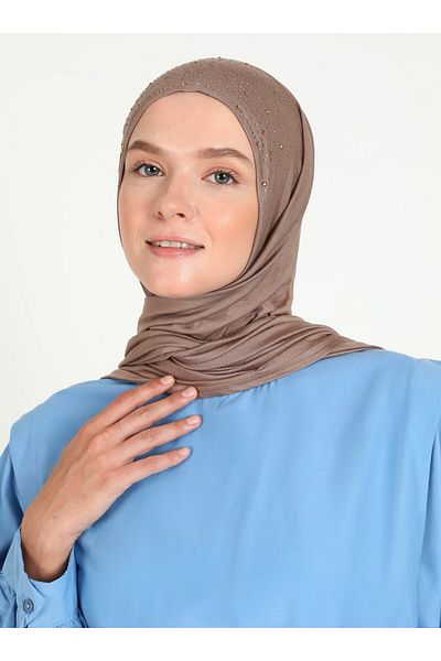 Ecardin Ready Turban - Dark Mink -