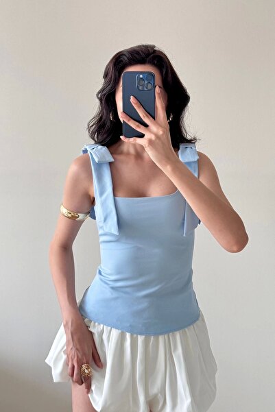 Eka Γυναικεία Μπλε Μπλούζα 1041-2999