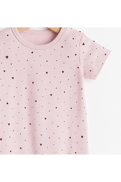 For My Baby Baby Girl Short Jumpsuit