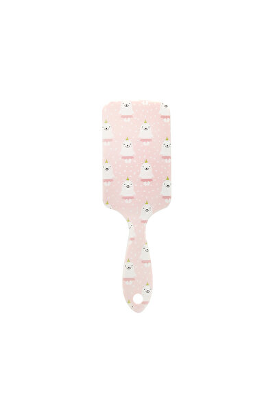 global fashion Rectangular hairbrush, Pink
