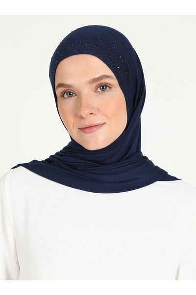 Ecardin Ready Turban - Navy Blue -