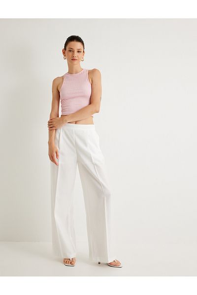 Koton Pink Women's Basic Tank Top