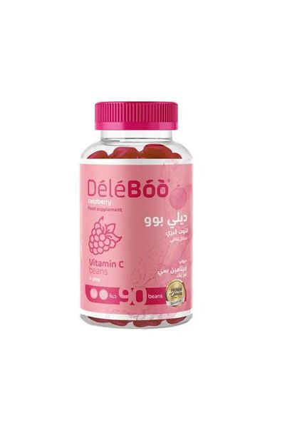 DeleBoo Daily Boo Beans - Vitamin C with Zinc Cranberry Flavor (90 Tablets)