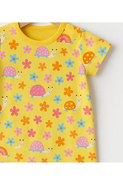 For My Baby Baby Girl Short Jumpsuit