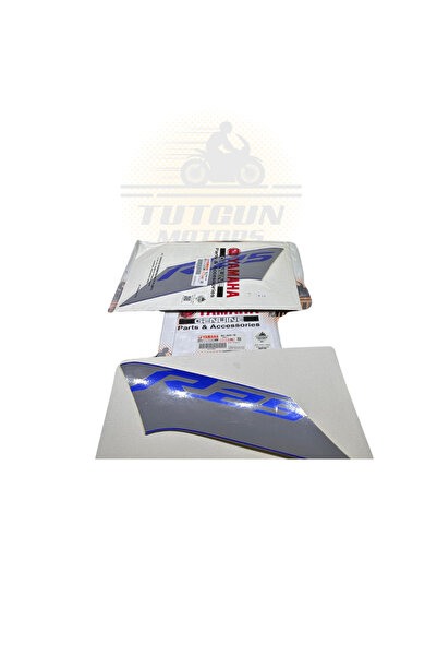 Yamaha R25 Mavi Yan Sticker SOL Orijinal BS7-F8391-50