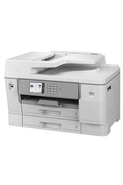 Brother Multifunctional InkJet MFC-J6955DW, A3, DADF, NFC, Network, WiFi, Fax (White/Grey)