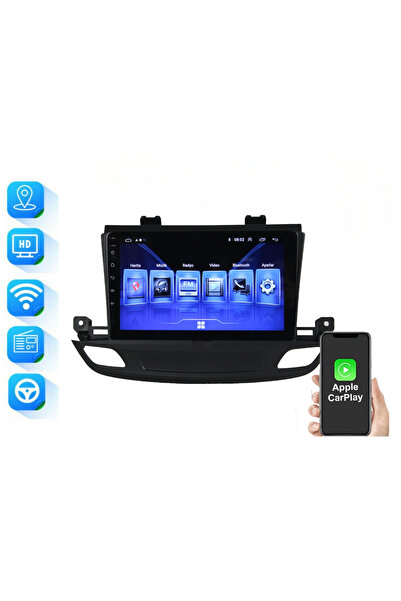 CarSmarT OPEL İNSİGNİA EN YENİ 2017/2021 9 İNÇ 8-128 PRO MODEL QLED EKRAN