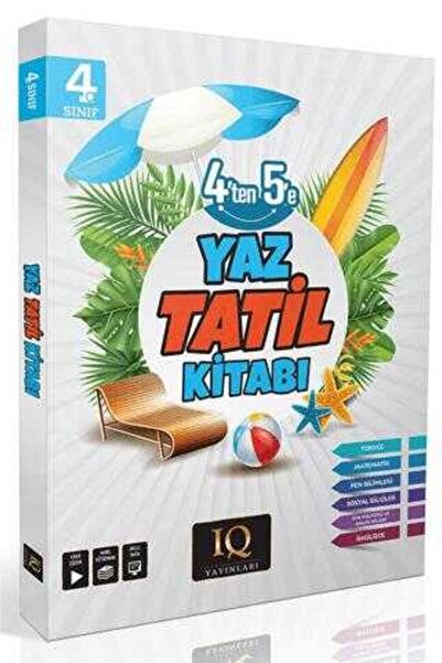 IQ YAYINLARI IQ Yayınları 4. Sınıf Yaz Tatil Kitabı