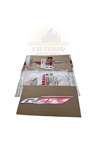 Yamaha R25 Mat Kırmızı Yan Sticker SAĞ Orijinal BS7-F8399-11