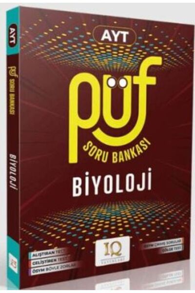 IQ YAYINLARI AYT Püf Biyoloji Soru Bankası