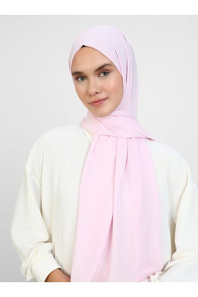 Tuva Crepe Shawl - Pinky -