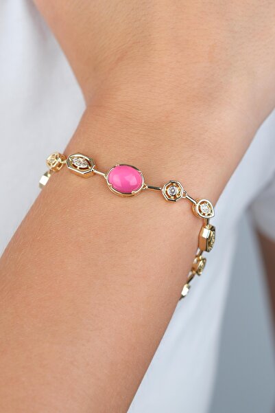 Jack Ferrero ÇELİK ZİRKON TAŞLI KADIN BİLEKLİK