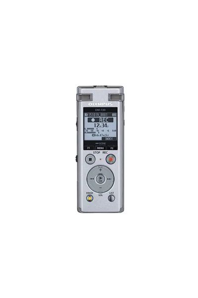 Olympus Reportofon stereo DM-720, 4GB, Argintiu
