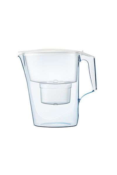 Aquaphor Cană filtrantă Time albă, filtru Maxfor 1 inclus, 2,5 litri