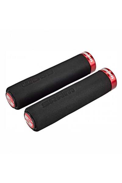 Sram Premium Locking Grips Foam - Black Carbon, 139mm