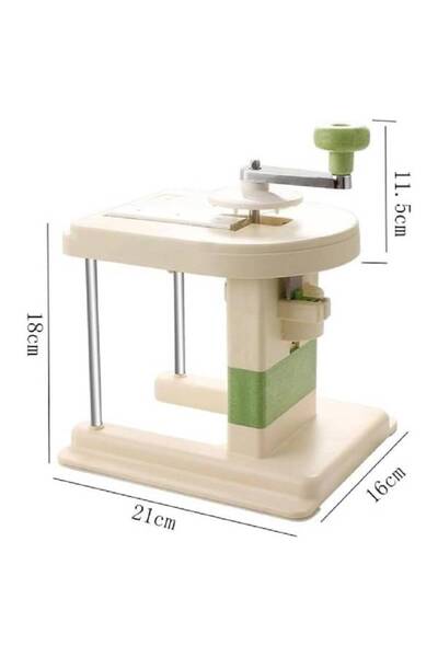TERRION Rotary Vegetable Grater & Slicer – Manual Cheese Shredder, Chopper with Suction Base, Mandoline