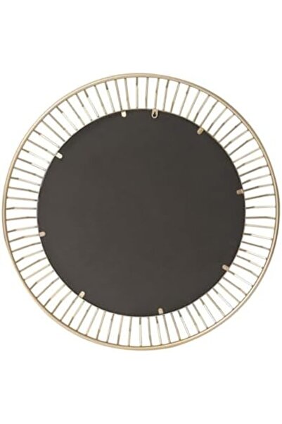 Vanity Living Circular Wall Mirror - Luxury Vanity Mirror with Gold Finish With Sun