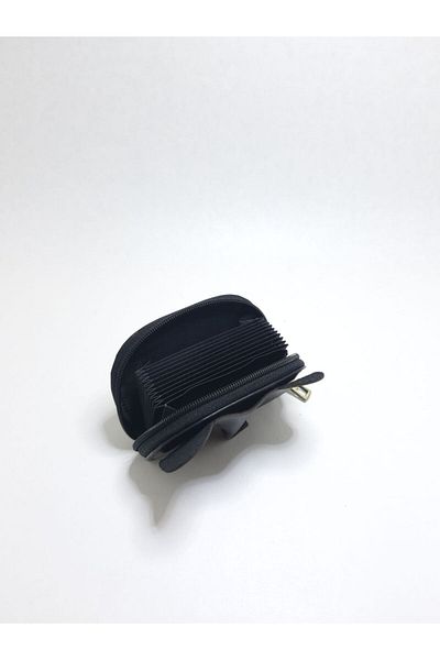 yedideri Elephant Shaped Real Leather Card Holder – Symbol of Abundance and Luck Accordion Wallet
