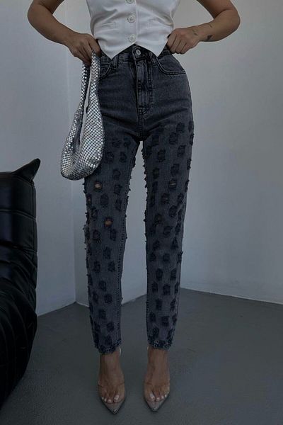 Joana Joanna Grey Slim Fit Jeans